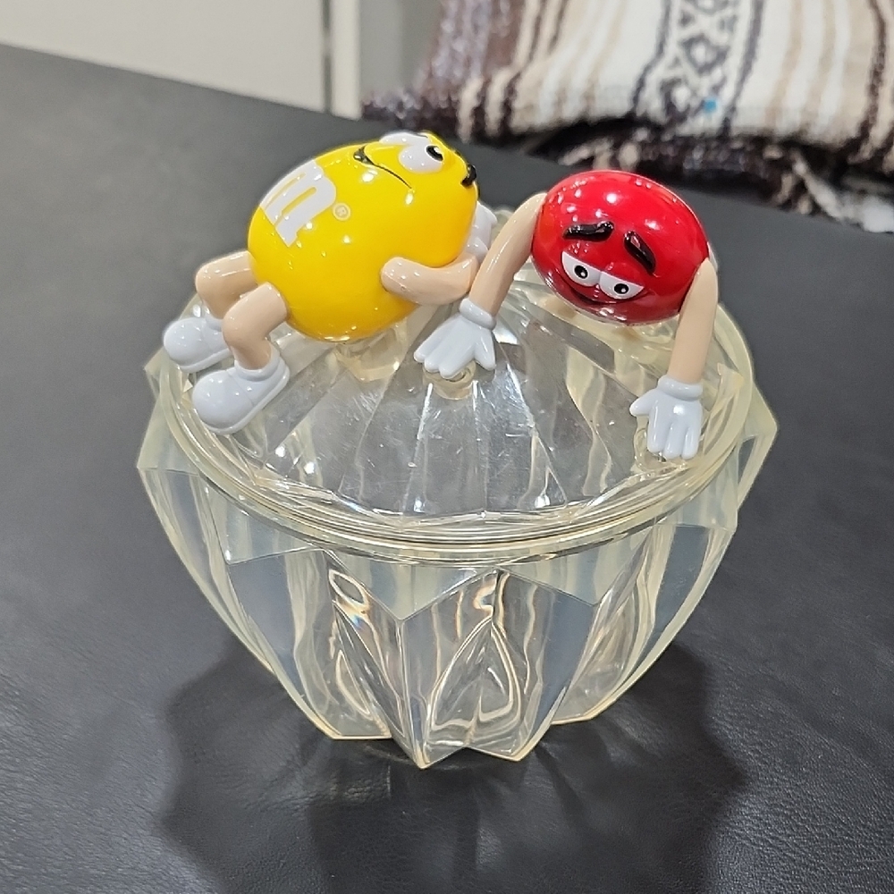 VINTAGE M&M'S CANDY DISH
